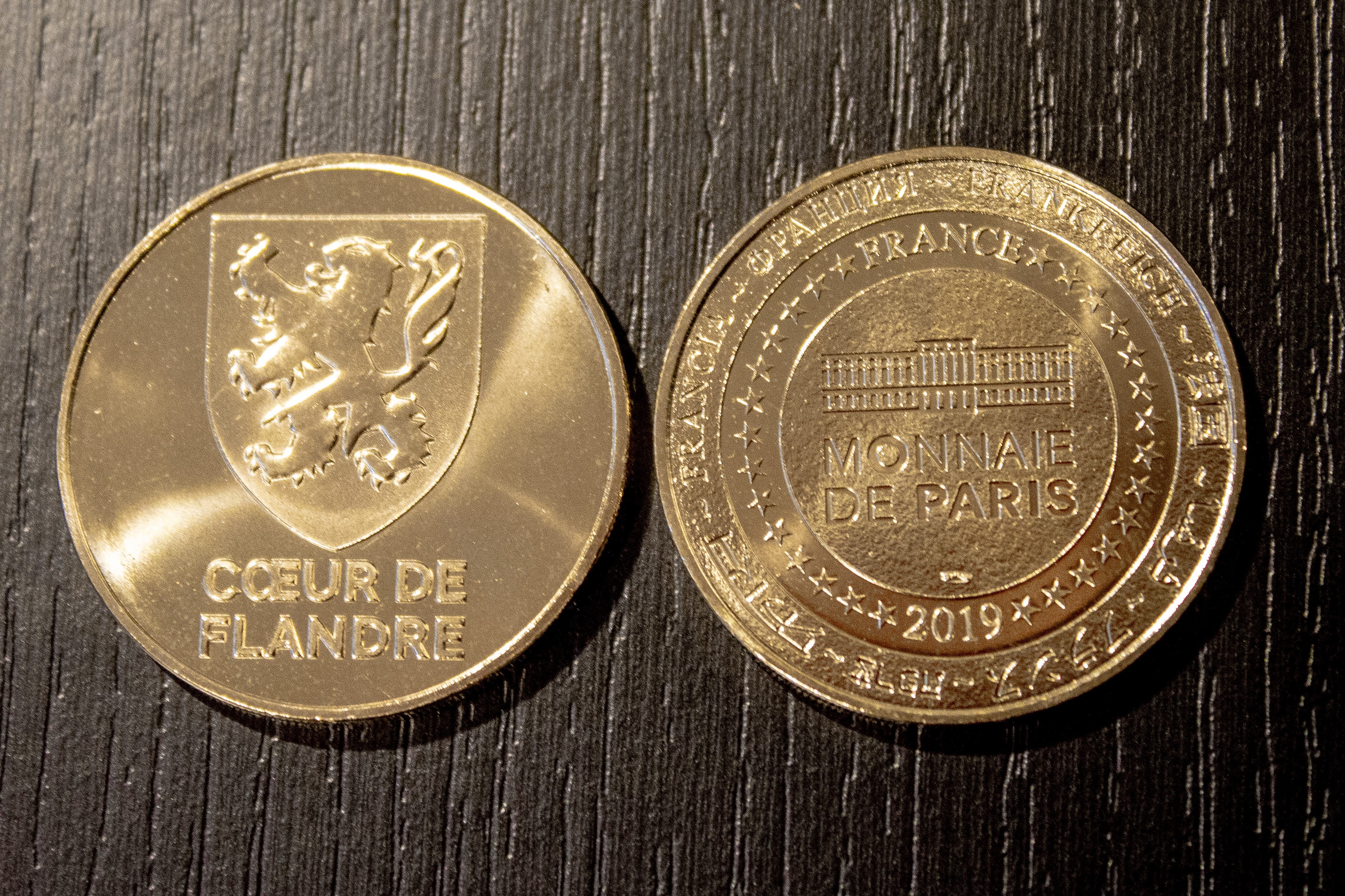 Pièce Monnaie de Paris Coeur de Flandre